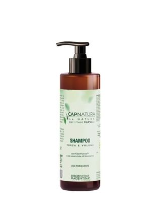 CAPNATURA STRNGHT AND VOLUME SHAMPOO / Укрепляющий шампунь для придания блеска и объема
