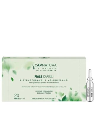 CAPNATURA HAIR VIALS / Лосьон в капсулах против выпадения волос