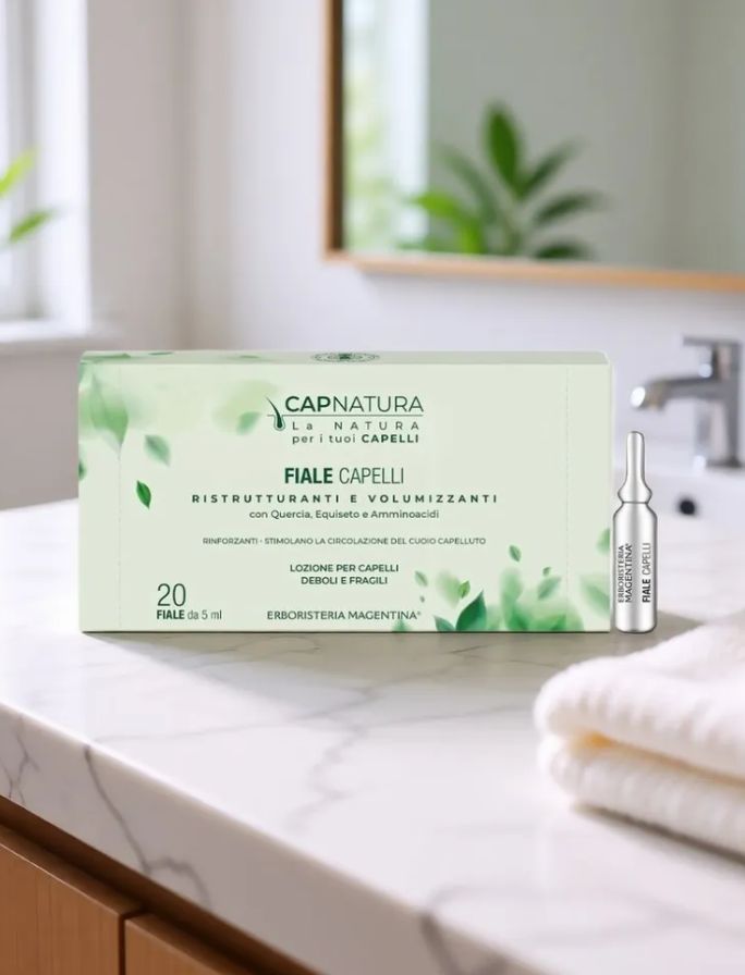 CAPNATURA HAIR VIALS / Лосьон в капсулах против выпадения волос — изображение 2
