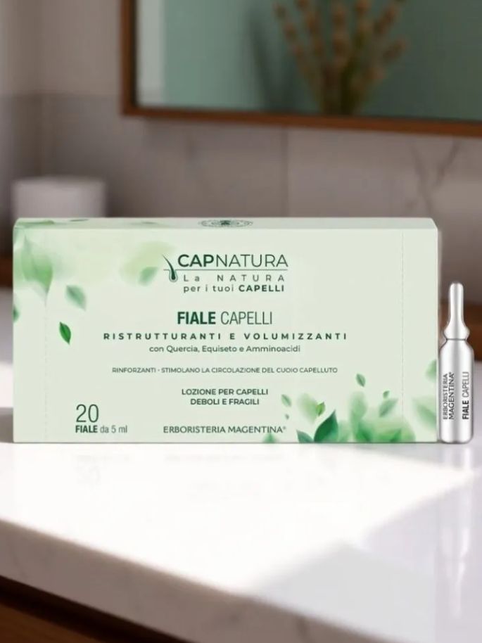 CAPNATURA HAIR VIALS / Лосьон в капсулах против выпадения волос — изображение 3